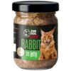 Karma mokra dla kota Królik Galaretka John Dog for Cats 6x100 g