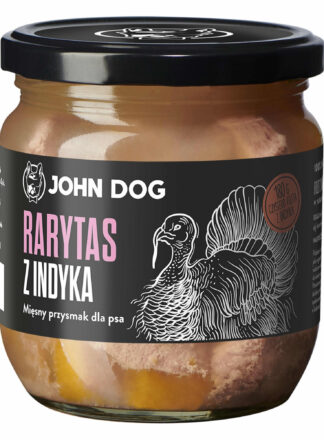 Karma uzupełniająca dla psa z Indyka Rarytas Premium 6x380 g