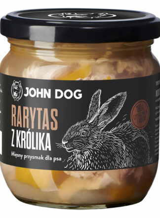 Karma uzupełniająca dla psa z Królika Rarytas Premium 6x380 g