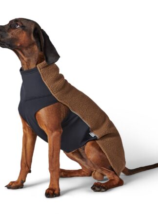 Ciepła bluza polarowa dla psa John Dog z kożuszkiem, zapewniająca komfort i ochronę przed zimnem.