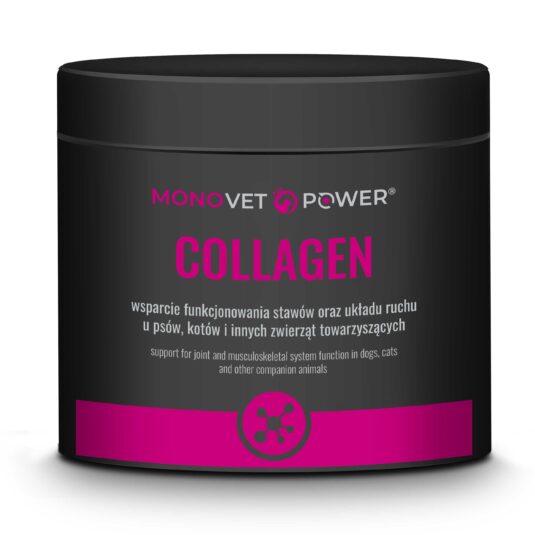 Kolagen w proszku dla psa i kota MONOVET POWER® 120 g