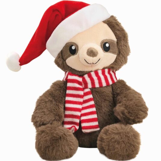 Świąteczna zabawka dla psa pluszowy leniwiec Fauli 23 cm