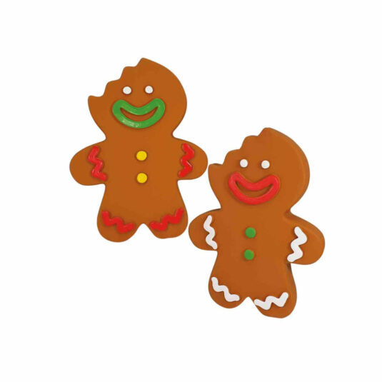 Świąteczna zabawka dla psa Piernikowy ludzik 20 cm