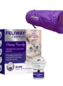 Zestaw dla kota dyfuzor na uspokojenie Feliway Optimum i tunel dla kota marki Ceva.