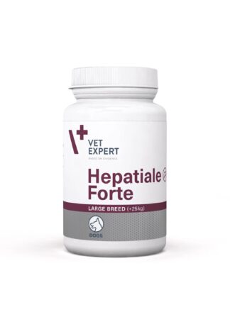 Suplement na wątrobę dla psów dużych ras Hepatiale Forte VET EXPERT 40 tabl.
