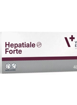 Suplement na wątrobę dla psów i kotów Hepatiale Forte VET EXPERT 40 tabl.