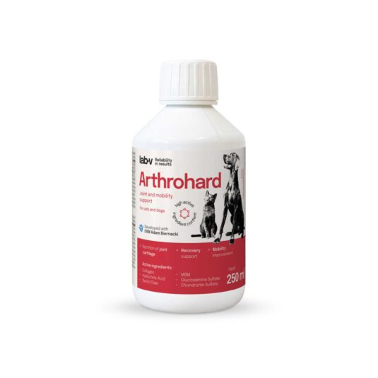 Suplement na stawy dla psów i kotów Arthrohard Lab-v 250 ml