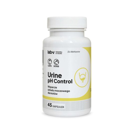 Suplement na układ moczowy dla psów i kotów Urine pH Control Lab-v 45 kaps.