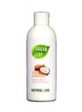 Biała butelka intensywnie pielęgnującej odzywki do sierści dla psa Coco marki Green Leaf.
