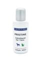 Płyn do hiegy jamy ustnej dla psa i kota Micromed Vet Pristine w białej butelce z niebieskimi napisami, pojemność 30 ml.